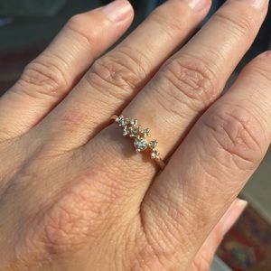 18k Gold Plated Ring - Costume Jewelry